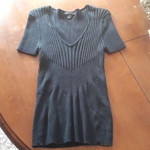 Knit black tshirt